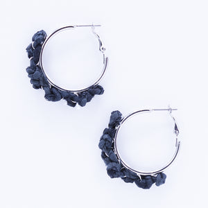 artisan hand crafted hoop earrings 